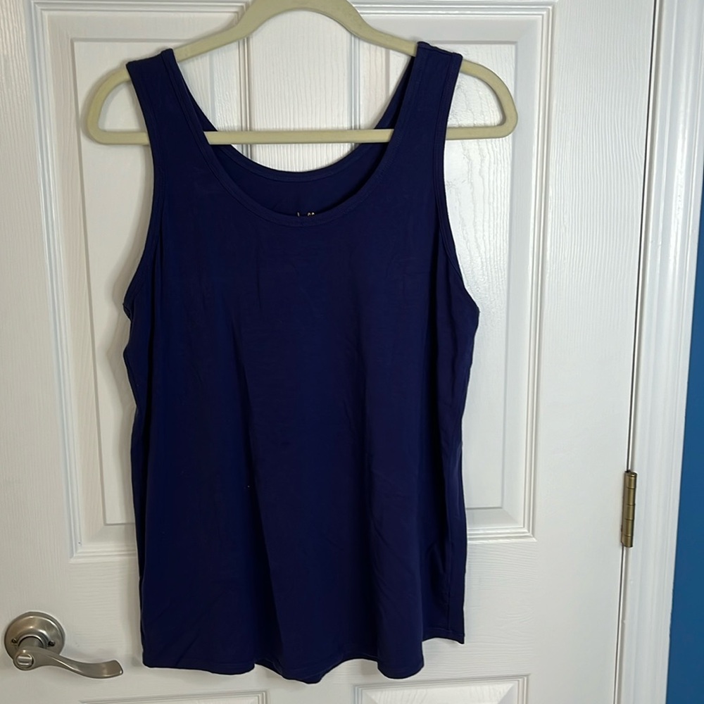 BELLE NWOT by Kim gravel, tripleluxe  Pima, tank top size medium